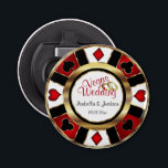 Abrebotellas Boda estilo Las Vegas - Oro, Blanco y Rojo<br><div class="desc">Abrebotellas. Personaliza el Boda de estilo Las Vegas - Oro, Rojo y Blanco. 📌 Si necesita más personalización, haga clic en el botón "Haga clic para más Personalizares" o "Personalizar o Editar diseño" y utilice nuestra herramienta de diseño para cambiar el tamaño, rotar, cambiar el color del texto, agregar texto...</div>