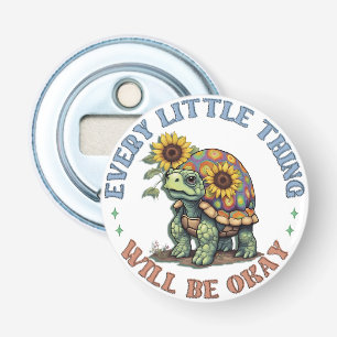 Abrebotellas Boho Tortuga Cada pequeña Cosa positividad Hippie 
