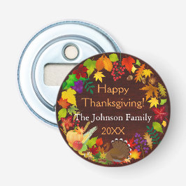 Abrebotellas Bonita cosecha de Acción de Gracias