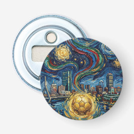 Abrebotellas Boston Football Art 2026 Skyline Stadium Design