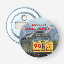 Abrebotellas Botella botón abre el 70 aniversario de fiesta a f