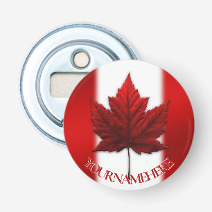 Abrebotellas Botella de Canadá Abrió souvenirs de hojas de arce