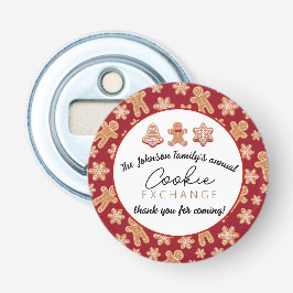 Abrebotellas Botella de pan de jengibre Apertura Cookie Exchang