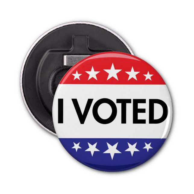 Abrebotellas Botón de voté 2024 Elección (Anverso)