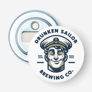 Abrebotellas Botón Drunken Sailor Brewing Co.