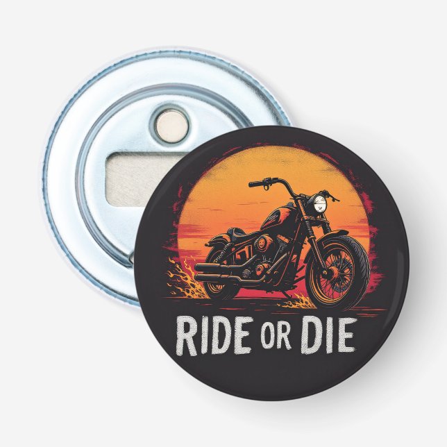 Abrebotellas Brite-T Motorcycle Ride or Die 0019613 (Anverso)