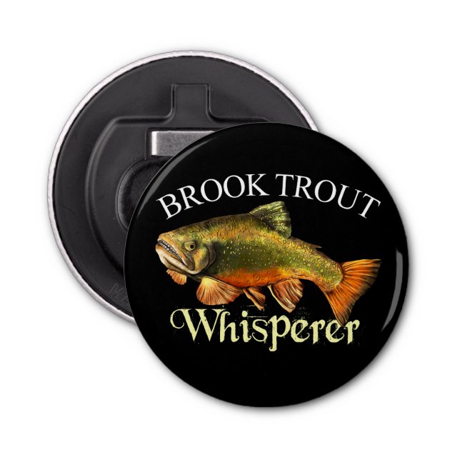 Abrebotellas Brook Trout Whisperer Dark (Anverso)