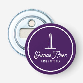 Abrebotellas Buenos Aires Argentina Retro Elegante Simple