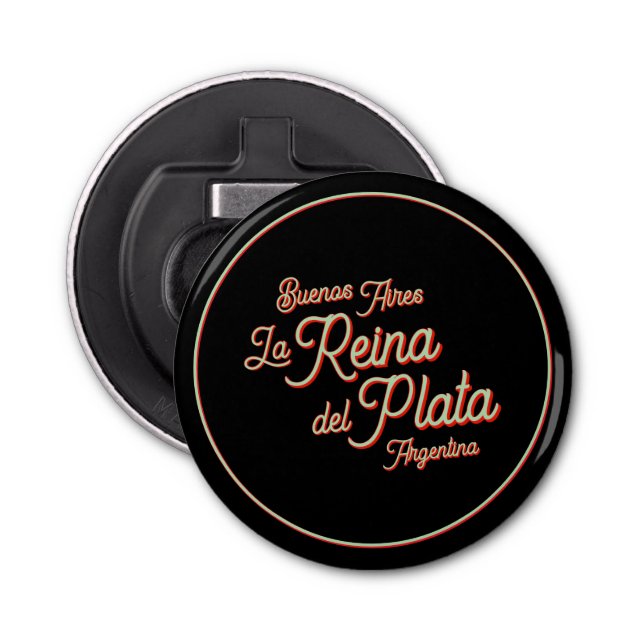 Abrebotellas Buenos Aires, Argentina, travel souvenir  (Anverso)