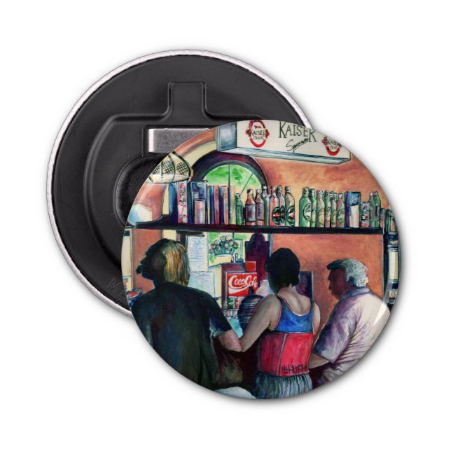 Abrebotellas Bufe de golf, Budapest (Anverso)