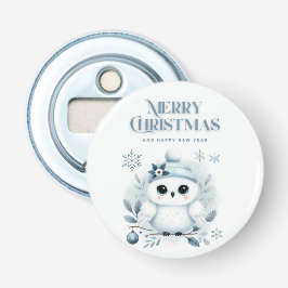 Abrebotellas Búho navideño