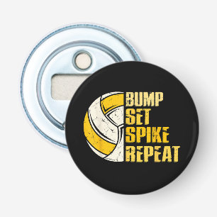 Abrebotellas Bump Set Spike Repetir Voleibol Divertido