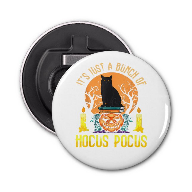 Abrebotellas Bunch of Hocus Pocus Black Cat (Anverso)