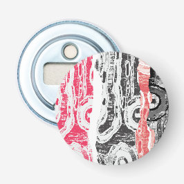 Abrebotellas Button Bottle Opener – Abstract Land