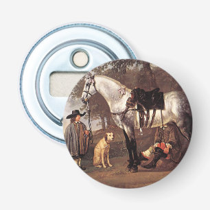 Abrebotellas Caballo en un paisaje Aelbert Cuyp