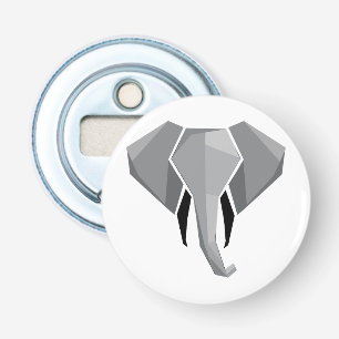 Abrebotellas Cabeza de elefante geométrico
