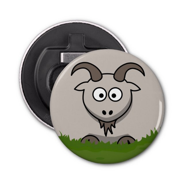 Abrebotellas Cabra redonda (Anverso)