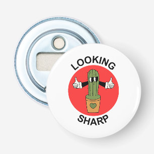 Abrebotellas Cactus de juego de palabras Looking Sharp