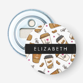 Abrebotellas Cafés, Frijoles para café, amante del café, nombre