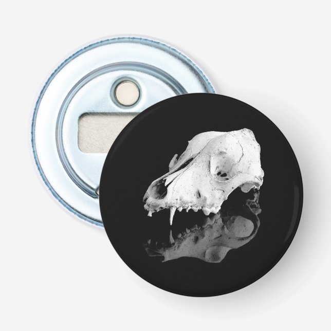 Abrebotellas Calavera animal (Anverso)