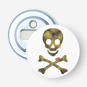 Abrebotellas Calavera con motivos camuflados