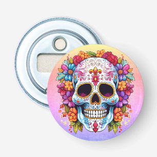 Abrebotellas Calavera en flor