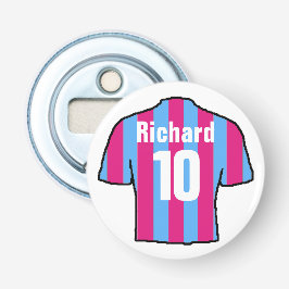 Abrebotellas Camisas de hinchas de fútbol a personalizar.
