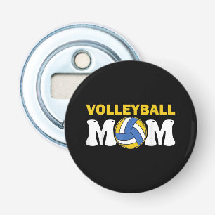 Abrebotellas Camiseta de madre de voleibol femenino divertida p