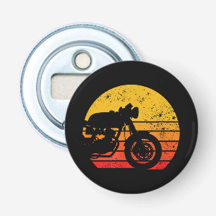 Abrebotellas Camiseta retro vintage de motocicleta para Cafe Ra
