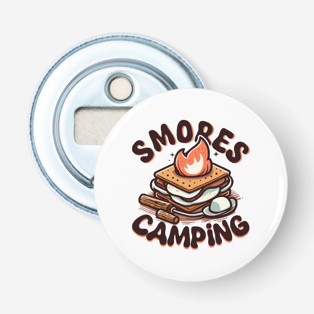 Abrebotellas campamento de smores (Anverso)