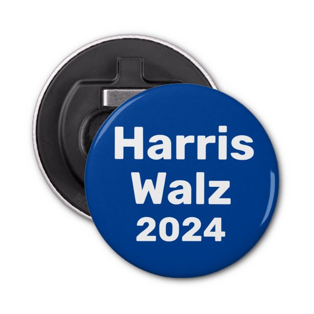 Abrebotellas Campaña Presidencial Harris/Walz 2024 (Anverso)