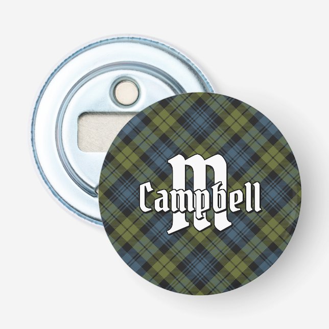 Abrebotellas Campbell Tartan (Anverso)