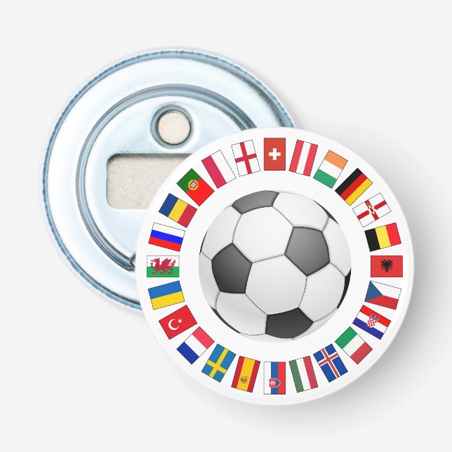 Abrebotellas Campeonato Europeo de Fútbol 2016 (Anverso)
