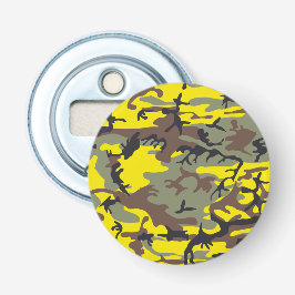Abrebotellas Camuflaje amarillo y marrón, ejército