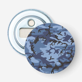 Abrebotellas Camuflaje azul marino, militar, ejército