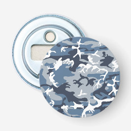 Abrebotellas Camuflaje Azul Nieve Invernal, Militar, Ejército