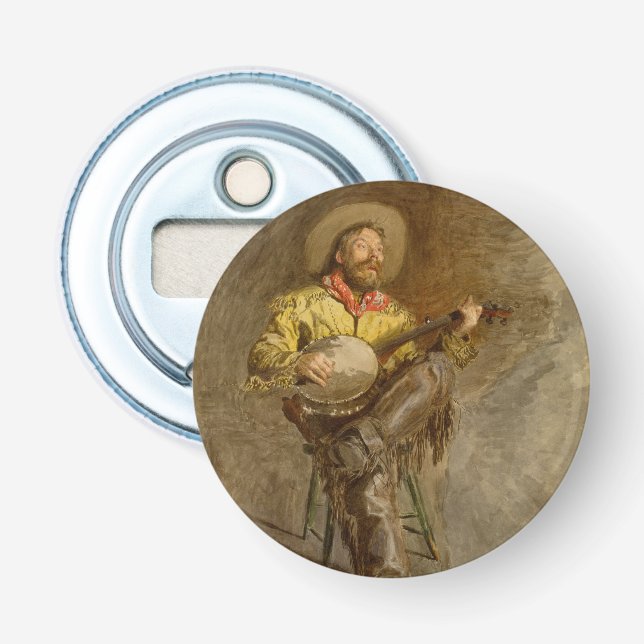 Abrebotellas Cantando Vaquero Español con Canción Vaquera Tocan (Anverso)