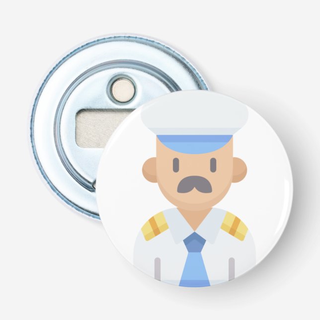 Abrebotellas Capitán (Anverso)