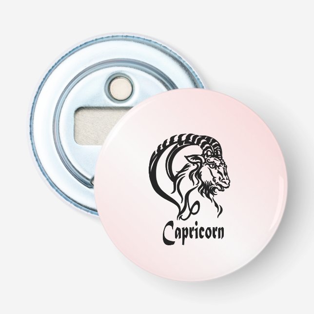 Abrebotellas Capricorn la Cabra Cabra Zodiaco (Anverso)
