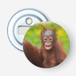Abrebotellas Carácter quirky de un bebé orangután