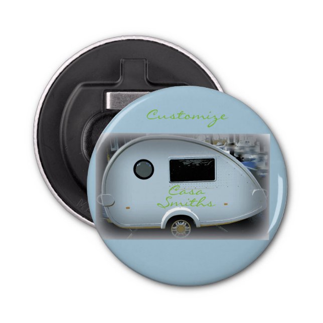 Abrebotellas Caravana gitana de lágrimas glamurosa feliz (Anverso)