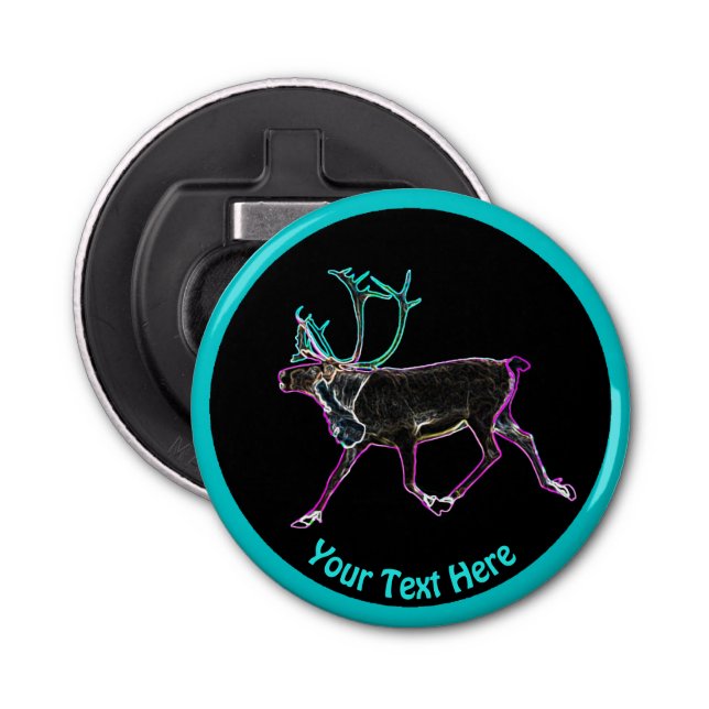 Abrebotellas Caribou Eléctrico (Anverso)