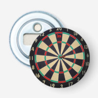 Cartel con un dibujo en Bullseye, abertura de bote