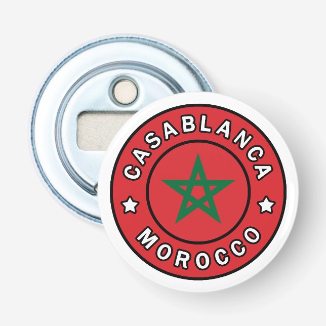 Abrebotellas Casablanca Marruecos (Anverso)