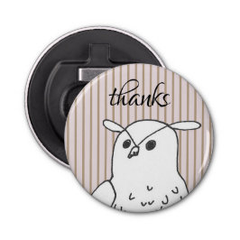 Abrebotellas Casual Gracias Woodland Owl