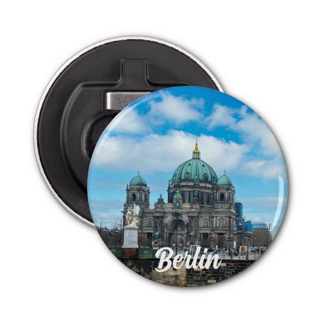 Abrebotellas Catedral de Berlín y torre de televisión en Berlín (Anverso)