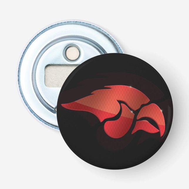 Abrebotellas Cedar Springs Red Hawks #8 (Anverso)