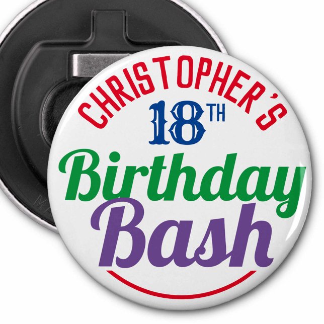 Abrebotellas Celebración de cumpleaños 18 (Subido por el creador)