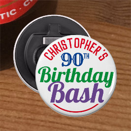 Abrebotellas Celebración de cumpleaños número 90