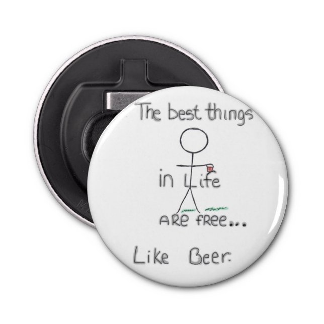Abrebotellas Cerveza libre (Anverso)